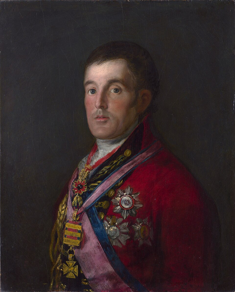 Portrait of the Duke of Wellington by Francisco Goya.
