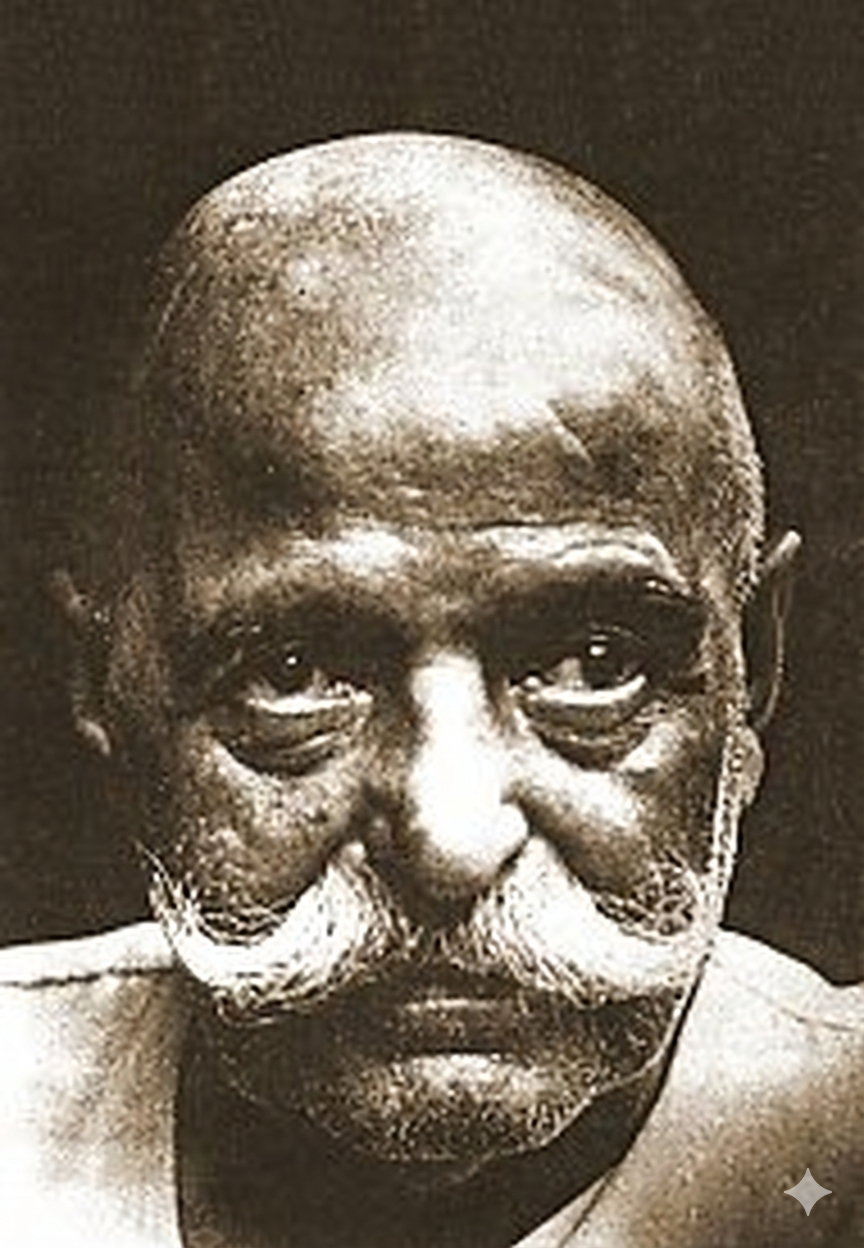 Portrait of G.I. Gurdjieff.