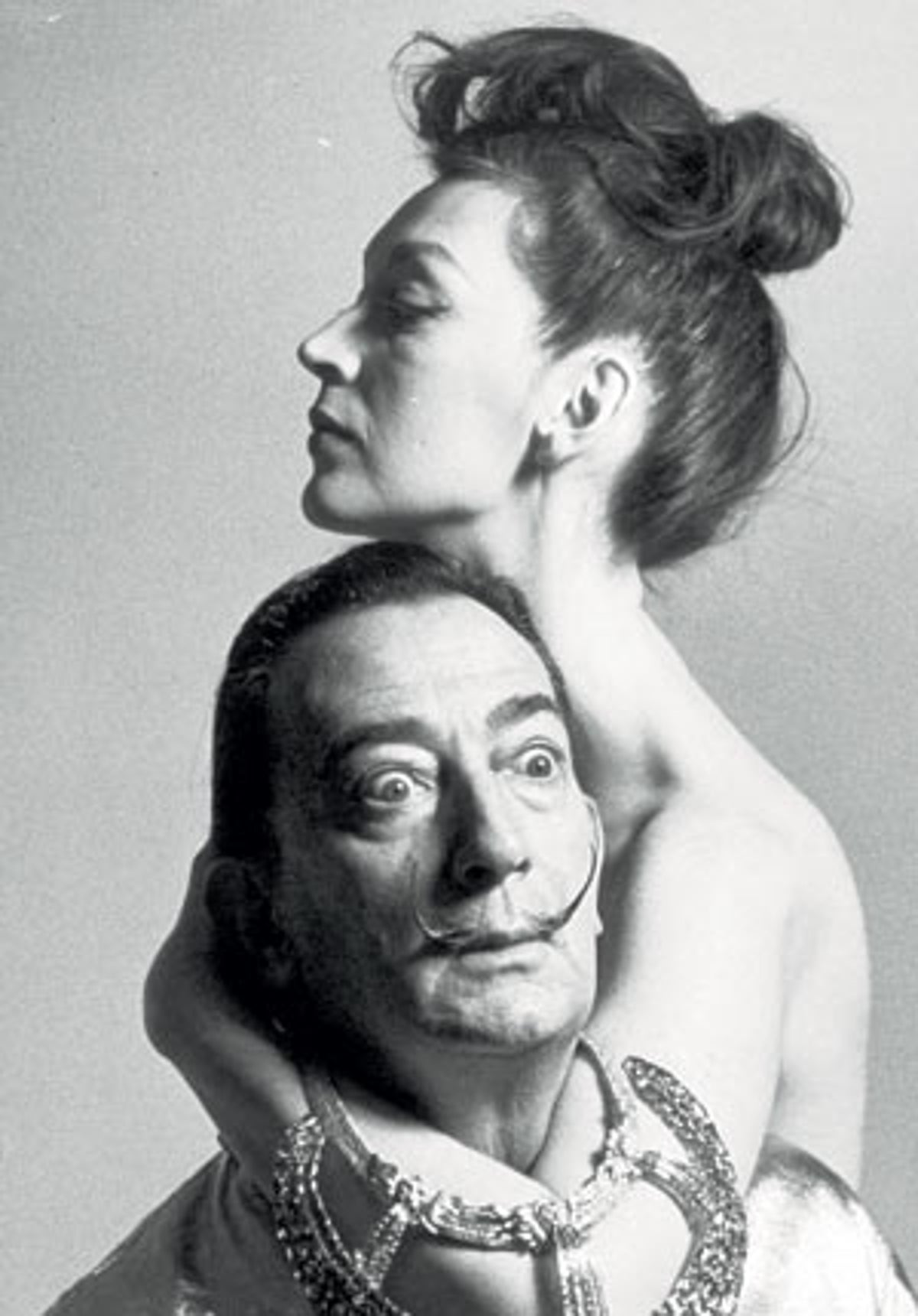 A photograph of Gala Dalí.
