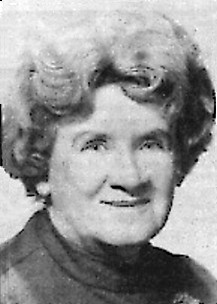 A photograph of the astrologer Isabel Hickey.