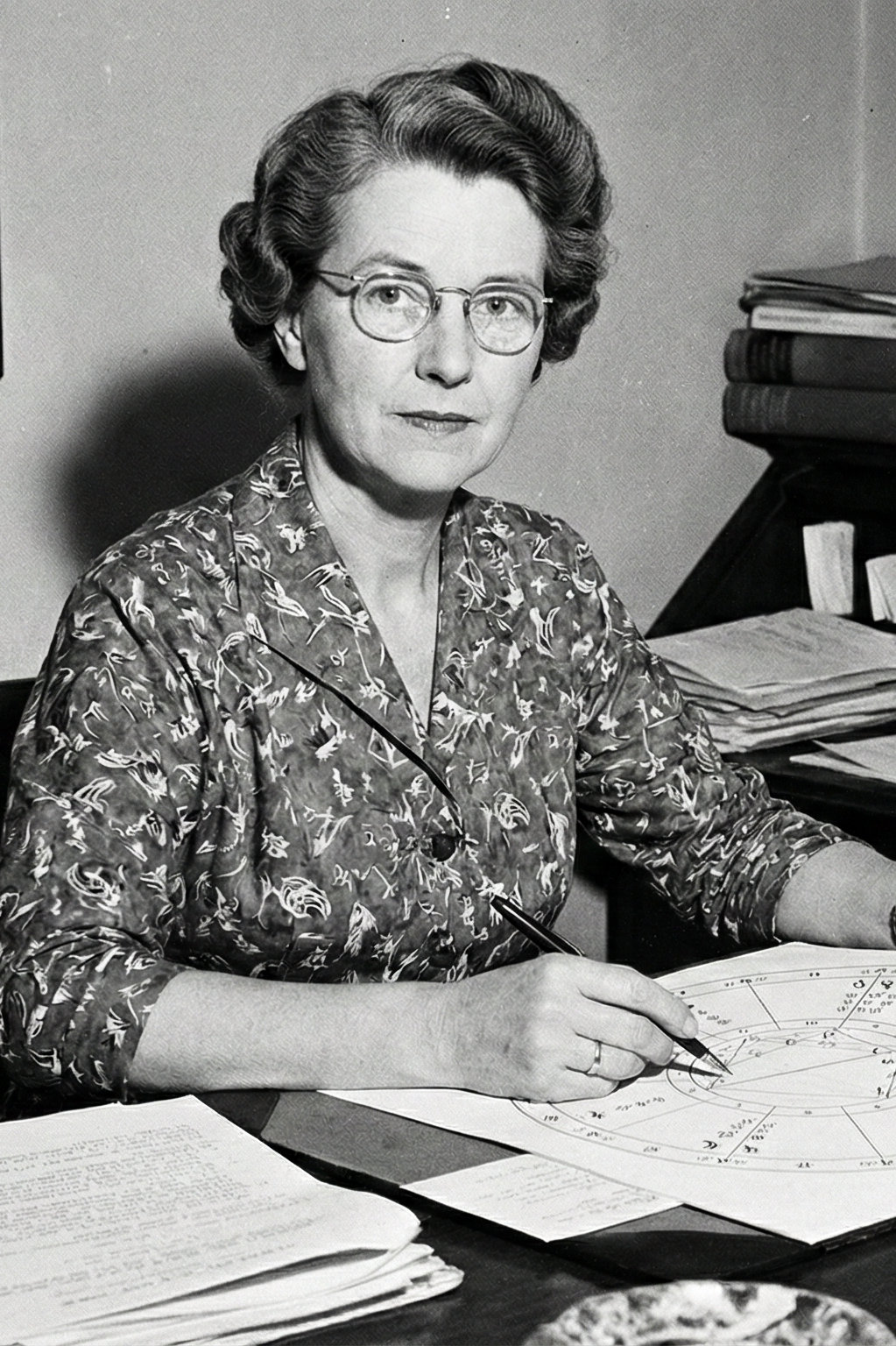 AI rendition of Margaret Hone (No authentic photograph available in public domain).