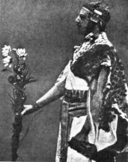A photograph of the occultist S.L. MacGregor Mathers.