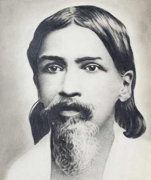 Sri Aurobindo, yogi and philosopher.