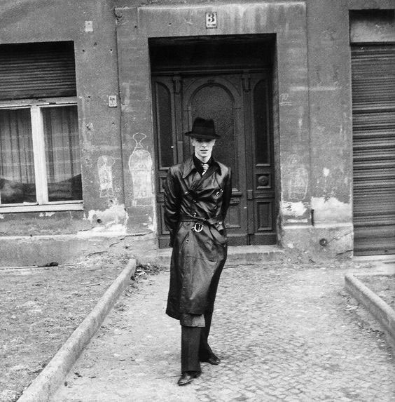 David Bowie in Berlin, 1970s.