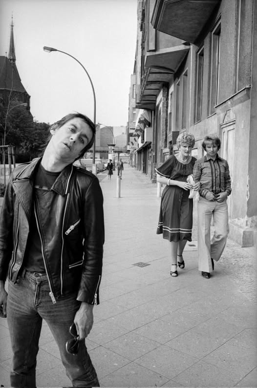 Iggy Pop in Berlin, 1976. Photography by Esther Friedman.