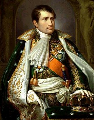 A portrait of Napoleon Bonaparte.